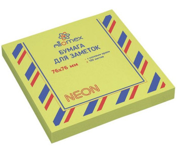 Блок клей. Attomex 76x76 100л зеленый неон  2010914 deVente