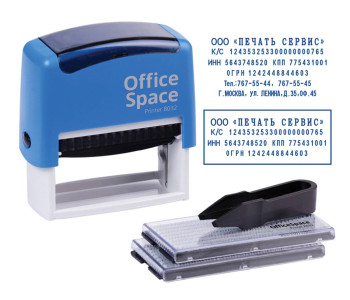 Штамп самонаборный OfficeSpace 6стр.,  70*32мм BSt_40513