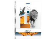Тетрадь 96л А4 кл. гр.Fauna, 404058 BRAUBERG
