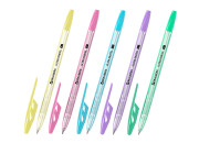 Ручка шарик.  0,7мм BRAUBERG ULTRA PASTEL СИНЯЯ 143568