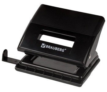 Дырокол 20 листов BRAUBERG "Black Jack", 227796