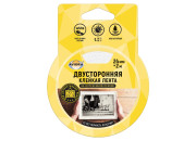 Скотч двуст. 24мм*2м, Aviora,  на вспененной основе, блистер 302-016