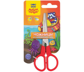 Ножницы детские 12,см  "Приключения Енота" MS_16058