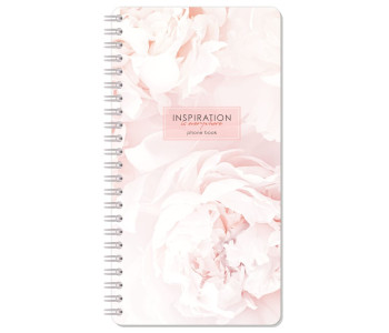Телефонная книга А5, 80л., на гребне OfficeSpace "Цветы. For inspiration Тк80г_48566