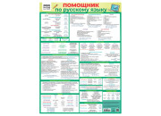 Плакат обучающий ТРИ СОВЫ "Помощник по русскому языку", 440*600мм ПА2_63987