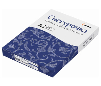 Бумага для ксер. А3 500л 80г/м 98% Снегурочка  Сыктывкар Класс С #