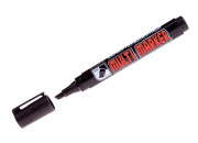 Маркер перм. 1-5мм  "MULTI MARKER" черный, скошенный CPM-800СН Crown