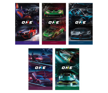 Блокнот 40л А7 скл. "Sport car" Б7к48кл_46877 Спейс