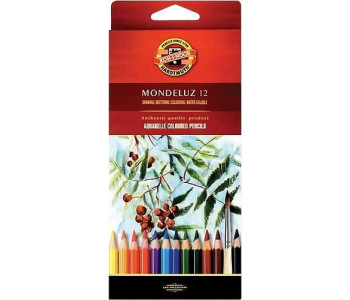 Карандаши цветн. 12шт аквар.MONDELUZ 3716/12 Koh-I-Noor