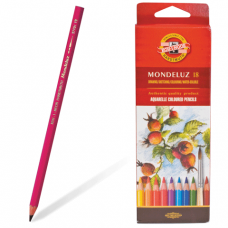 Карандаши цветн. 18шт аквар.MONDELUZ 3717/18 Koh-I-Noor
