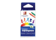 Карандаши воск. 06цв Круглые 12с 860-08 Луч
