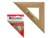 Треугольник 45*16,5см Brauberg тонир прозр 210304