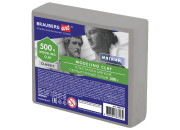Пластилин скульптурный BRAUBERG ART CLASSIC серый, 0,5кг, мягкий, 106513