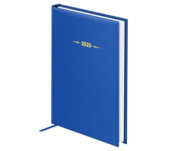 Ежедневник датир  2025г., А6, 176л., тв, балакрон, BG "Ariane. Blue", синий DdA6_60813