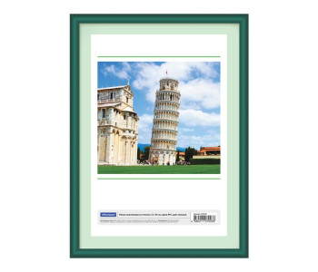 Фоторамка пластик №1, зеленый 21*30см 225450 Спейс