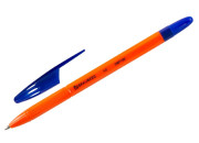 Ручка шарик. 1,0мм   Brauberg  X-100  синяя, OBP100 142678
