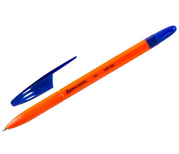 Ручка шарик. 1,0мм   Brauberg  X-100  синяя, OBP100 142678