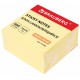 Блок клей. 75x75 BRAUBERG  400 листов, желтый, 111353