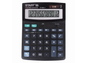 Калькулятор 12-разр. STAFF  STF-888-12 (200х150мм), черный, 250149