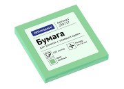 Блок клей. 76x76 100л зеленый OfficeSpace 299717