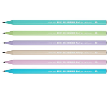 Карандаш чгр пласт "Flexy Pastel"  BP01013 Berlingo