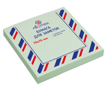 Блок клей. Attomex 76x76 100л зеленый  2010711 deVente