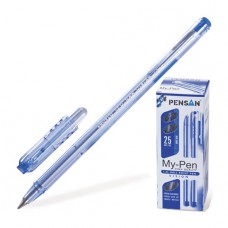Ручка шариковая "My Pen" чернила на масл. осн. 1мм, синяя 2210