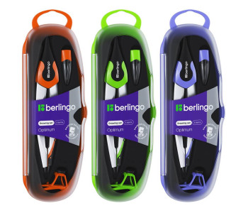Набор чертежный 3 предм."Optimum", DS_00303 Berlingo