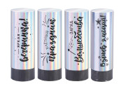 Хлопушка пружинная "Праздничная", 11см,  80350