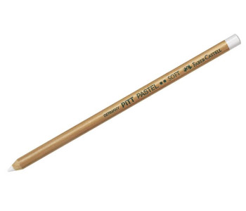 Пастельный карандаш PITT®, 4,3мм белый  112111 Faber Castell